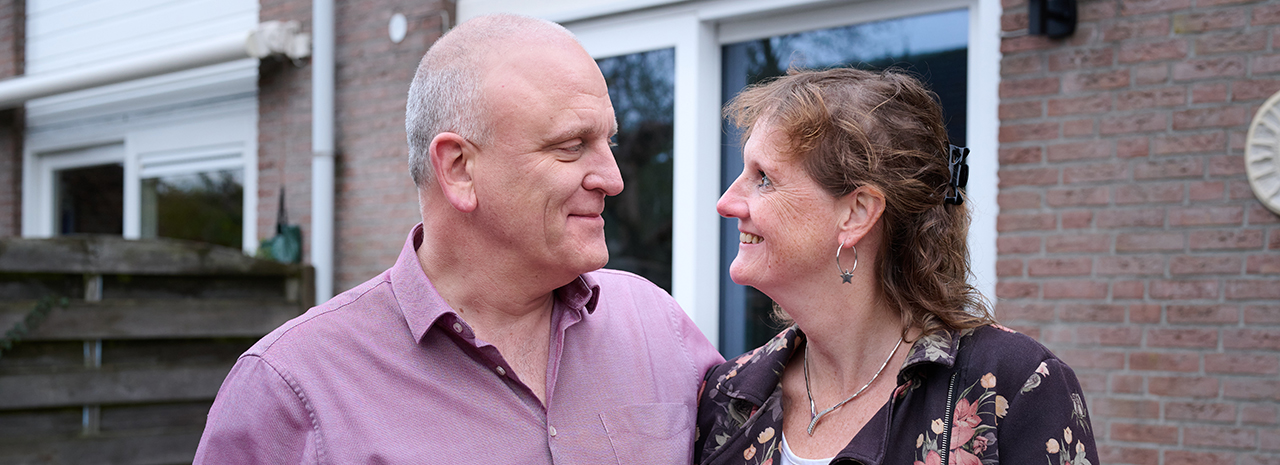  Ronald met vrouw